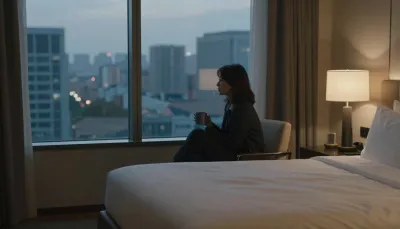 アラフォー女性のひとり時間：ビジホで整える夜