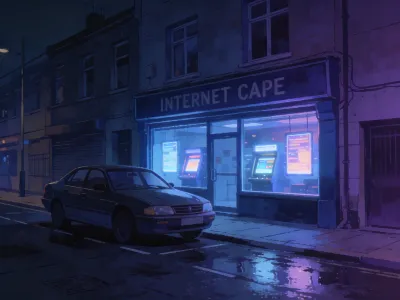ネカフェと車内を往復する夜の記録