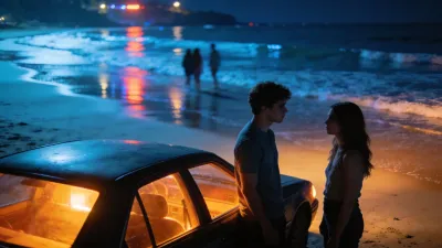 夜の海で始まった、里奈の初めての夏