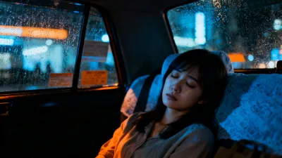 新宿帰りの車内で眠る奈々、検索した名前の先