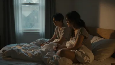 帰省明けの先輩と、二人きりになれない夜