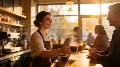 可憐の笑顔が客を呼ぶ喫茶店の初日