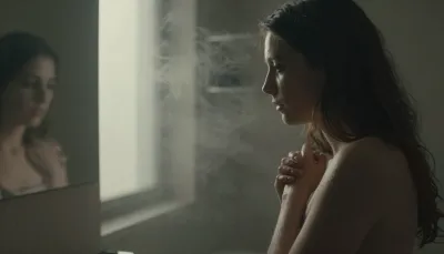 朝のホテルで崩れた看護師の素顔