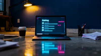 ランキング画面を確認するイメージ